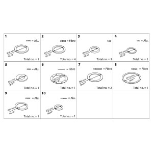Danfoss 027F3079 Gasket Kit Inspection Set A, Maintenance Set B And Overhaul Set C, For Pm 65  Valves 