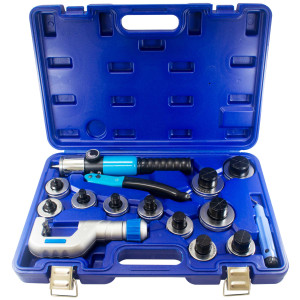 Appli Parts APT-FT300L Hydraulic Expander Swaging Tool, Tube Cutter and Deburring Tool Kit for 3/8 to 1-5/8 in Outer Diameter Tube for Copper, Aluminum and other Soft Metal Pipe Appli Parts APT-FT300L Hydraulic Expander Swaging Tool, Tube Cutter and Deburring Tool Kit for 3/8 to 1-5/8 in Outer Diameter Tube for Copper, Aluminum and other Soft Metal Pipe