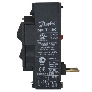 Danfoss Overload Relay Ti16c 11.00-16.00a For Dp25, Dp30 And Dp40 Danfoss Overload Relay Ti16c 11.00-16.00a For Dp25, Dp30 And Dp40
