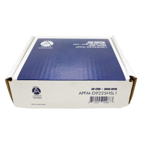 Appli Parts APFM-D9225HSL1 2.4 W Fan Motor, 12 V DC, 50/60 Hz, 0.20 A, 3000 rpm, 50 cfm, Universal replacement, 32.2 db, 103 g, 92x92x25 mm Replaces KDE1209PTS1-6 and others Appli Parts APFM-D9225HSL1 2.4 W Fan Motor, 12 V DC, 50/60 Hz, 0.20 A, 3000 rpm, 50 cfm, Universal replacement, 32.2 db, 103 g, 92x92x25 mm Replaces KDE1209PTS1-6 and others