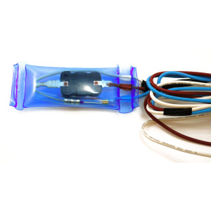 Appli Parts APBT-S2003F Bimetal Thermostat Asian Type 3 Wire Open 54F and Close 23F Fuse 162F White / Brown / Blue, Model Reference BIM-2003 / Thermodisc Appli Parts APBT-S2003F Bimetal Thermostat Asian Type 3 Wire Open 54F and Close 23F Fuse 162F White / Brown / Blue, Model Reference BIM-2003 / Thermodisc