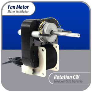 Appli Parts APFM-672 1/130 Hp Fan Motor, 220 V, 50/60 Hz, 3000 rpm, Reversible rotation, Universal Fan Motor Kit, Shaft 3/16 in by 1-1/4 in long includes 2 Fan Blades 4 and 5.5 in Certified UL E479056 Replaces NUV-672, SM672 Appli Parts APFM-672 1/130 Hp Fan Motor, 220 V, 50/60 Hz, 3000 rpm, Reversible rotation, Universal Fan Motor Kit, Shaft 3/16 in by 1-1/4 in long includes 2 Fan Blades 4 and 5.5 in Certified UL E479056 Replaces NUV-672, SM672