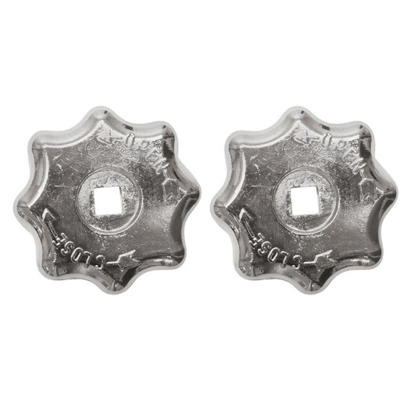 Uniweld MW2 Manilla de Metal para Reemplazo en Manometros de Bronce 2 piezas Uniweld MW2 Manilla de Metal para Reemplazo en Manometros de Bronce 2 piezas