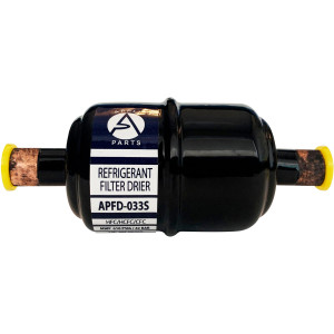 Appli Parts APFD-033S Filtro Secador 3/8 pulg para linea Liquido para Sistemas de Refrigeracion y aire acondicionado 033S ODF Soldable Universal Unidireccional 102mm Largo 25mm Ancho Appli Parts APFD-033S Filtro Secador 3/8 pulg para linea Liquido para Sistemas de Refrigeracion y aire acondicionado 033S ODF Soldable Universal Unidireccional 102mm Largo 25mm Ancho