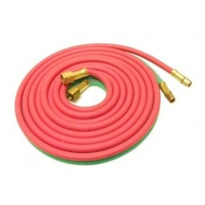 Uniweld H34A Oxyacetylene Welding Twin Hose 50 Feet 3/16 in with Connection Type A 3/8 in 43516
