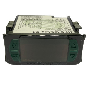 Full Gauge MT-543E Log Electronic Control for Cooling and Heating applications. 1 Sensor, 4 Outlet, Datalogger, 110/220V, Sitrad Compatible