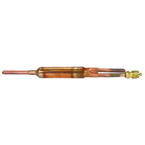 Appli Parts APFD-115S Filtro Secador con conexion 1/4 x 1/4 pulg 15 gramos, con valvula de gusanillo, para uso en sistema de refrigeracion y aire acondicionado Appli Parts APFD-115S Filtro Secador con conexion 1/4 x 1/4 pulg 15 gramos, con valvula de gusanillo, para uso en sistema de refrigeracion y aire acondicionado