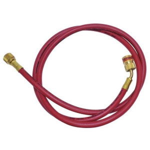 Uniweld EZM5R Manifold Hose 60 in Red 1/4 X 5/16 CFC/HCFC/HFC R410 Ez-Turn Anti-Blowback