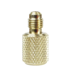 Vacuum Pump Adapter R-134a/R-12, 1/2in Acme F X 1/4in Sae M.F. Uniweld 92799