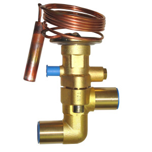 Expansion Valve Emer Compatible with R22, Eq. Ext. 18hp. (7/8x1 1/8 Odf) S/T