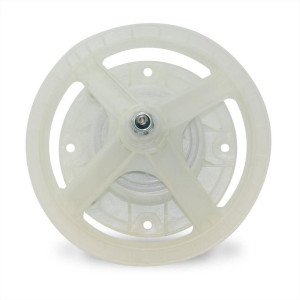 Appli Parts APTW-81030 Transmision Lavadora Eje Estriado (14 Estrias), Base 4 Huecos, Polea (172mm), remplazo para lavadoras Mabe y otras marcas Appli Parts APTW-81030 Transmision Lavadora Eje Estriado (14 Estrias), Base 4 Huecos, Polea (172mm), remplazo para lavadoras Mabe y otras marcas