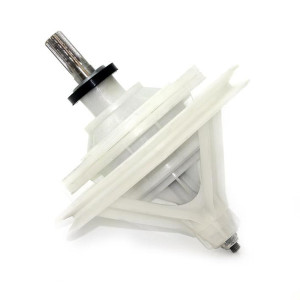 Appli Parts APTW-81030 Mabe Washing Machine Transmission replacement, Splined Shaft, 14 Splines, 4 Hole Base, Pulley 6-3/4 in 172 mm  Appli Parts APTW-81030 Mabe Washing Machine Transmission replacement, Splined Shaft, 14 Splines, 4 Hole Base, Pulley 6-3/4 in 172 mm