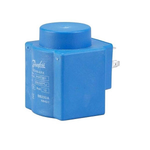 Danfoss 018F6701 Bobina para Solenoide 230 V,60 Hz, 13 W, 50 Hz, 16 W, IP00, BB230CS, Terminales DIN, Identico a 018F8363 Danfoss 018F6701 Bobina para Solenoide 230 V,60 Hz, 13 W, 50 Hz, 16 W, IP00, BB230CS, Terminales DIN, Identico a 018F8363