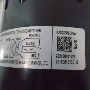Fan Motor Indoor Unit Ecox Ysk115-4b(Ysk115-4c) 220-240v/60hz 115w 4p 1.02a Bcl Lra 1.33a 11002012000370 / 202400401329
Fits: Eihptc036cxxb / Eptc036c10b