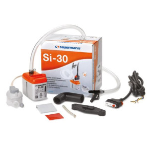 Pump For A/C 220v/50-60hz 5.0 Gph For Units Up To 5.5 Tons 33 Feet Max. Discharge Sauermann Si-30 SI30UL01UN23
 Pump For A/C 220v/50-60hz 5.0 Gph For Units Up To 5.5 Tons 33 Feet Max. Discharge Sauermann Si-30 SI30UL01UN23