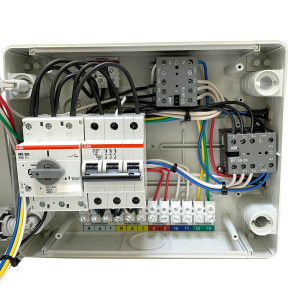 Danfoss 191U8003 Control Box 4 Hp To 7.5 Hp 220V/50-60Hz Manual Motot Starter ABB, Braker ABB, Switchboard ABB 1275 IP65, Control Danfoss EKC102D 220V/60-60HZ, 2 x EKS 211 084B4403 60 inch