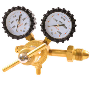 Uniweld RHP400 Nitrogen Regulator from 20 to 400 psig Uniweld RHP400 Nitrogen Regulator from 20 to 400 psig