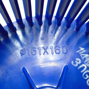 ecox Blower Wheel centrifugal fan Indoor unit floor ceiling evaporator LX-161x160x12-52J 201144690083 12100103000002  
