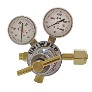 Air Regulator 9/16"-18(Rh)(M) 5-125psig Cga346 Uniweld Ruh8218 Air Regulator 9/16"-18(Rh)(M) 5-125psig Cga346 Uniweld Ruh8218