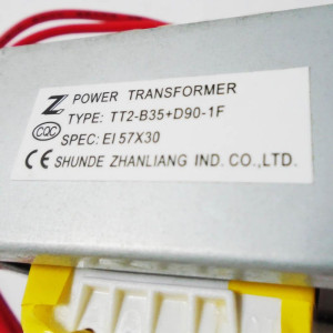 ecox Transformer for AC Indoor Unit TT220-EI57-13.5/90+9/35-F1 RoHS EI 57x30 202300930280 11203103000150 

