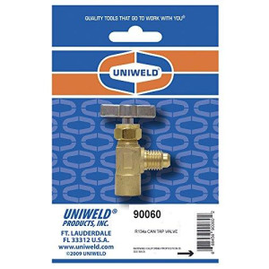 Uniweld Can Tap Valve 1/2in Acme Male Fittings 90060