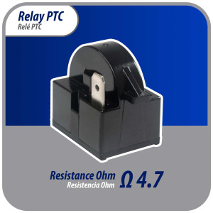 Appli Parts APSR-4003P Mini Fridge relay switch 1 pin 4.7 Ohm 110V Universal PTC Start relay replacement part for multiple brands of refrigerators wine cooler Appli Parts APSR-4003P Mini Fridge relay switch 1 pin 4.7 Ohm 110V Universal PTC Start relay replacement part for multiple brands of refrigerators wine cooler