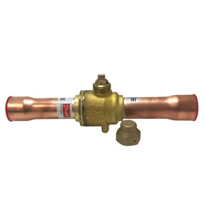 Danfoss Shut Off Ball Valve 7/8in ODF GBCH 22s, Compatible with R744, CO2, MWP 1305psi WT -40F to 212F 009L7420 Replaces 009G7420

