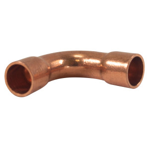 Appli Parts AP-C014L 90 Degree Elbow Long turn 1/4 in Copper pipe fittings CxC Sweat connections for refrigeration, air conditioning and plumbing applications ACR and Type L copper pipe Appli Parts AP-C014L 90 Degree Elbow Long turn 1/4 in Copper pipe fittings CxC Sweat connections for refrigeration, air conditioning and plumbing applications ACR and Type L copper pipe