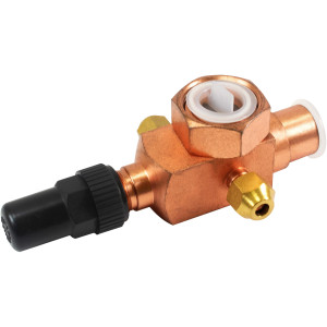 Appli Parts APRV-VA04 Rotolock Valve V04 1-1/4 in x 3/4 in ODF solder connection Universal replacement valve will work for refrigeration and air conditioning systems Appli Parts APRV-VA04 Rotolock Valve V04 1-1/4 in x 3/4 in ODF solder connection Universal replacement valve will work for refrigeration and air conditioning systems