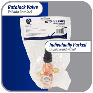 Appli Parts APRV-VA04 Rotolock Valve V04 1-1/4 in x 3/4 in ODF solder connection Universal replacement valve will work for refrigeration and air conditioning systems Appli Parts APRV-VA04 Rotolock Valve V04 1-1/4 in x 3/4 in ODF solder connection Universal replacement valve will work for refrigeration and air conditioning systems