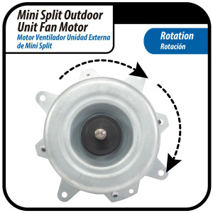 Fan Motor single phase asynchronous Outdoor Unit YKT-24-6-10L RoHS YDK24-6FB(B) (YDK24-6F-23) 220-240V/60Hz 24W 6p 0.35A Bcl LRA 0.40A 202400401340, 11002012000833 
Fits: NBCM018C10B, PAC12047, X2 Fan Motor single phase asynchronous Outdoor Unit YKT-24-6-10L RoHS YDK24-6FB(B) (YDK24-6F-23) 220-240V/60Hz 24W 6p 0.35A Bcl LRA 0.40A 202400401340, 11002012000833 
Fits: NBCM018C10B, PAC12047, X2