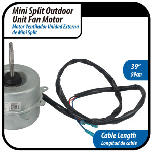 Fan Motor single phase asynchronous Outdoor Unit YKT-24-6-10L RoHS YDK24-6FB(B) (YDK24-6F-23) 220-240V/60Hz 24W 6p 0.35A Bcl LRA 0.40A 202400401340, 11002012000833 
Fits: NBCM018C10B, PAC12047, X2 Fan Motor single phase asynchronous Outdoor Unit YKT-24-6-10L RoHS YDK24-6FB(B) (YDK24-6F-23) 220-240V/60Hz 24W 6p 0.35A Bcl LRA 0.40A 202400401340, 11002012000833 
Fits: NBCM018C10B, PAC12047, X2