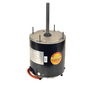 MARS 20471 1/4-3/4HP Multi HP 1075rpm Motor para Unidad Condensadora de Aire Acondicionado 6 poles, 1 eje, Cerramiento TEAO, 2 velocidades, Marco 48, Reversible, 208-230 V,60 Hz,1 Ph, 15mfd/440VAC