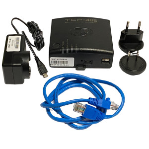 Full Gauge TCP-485 Converter (RS-485, Ethernet RJ-45) 1 Cable, Power Transformer-Cable for Interface with SITRAD Full Gauge TCP-485 Converter (RS-485, Ethernet RJ-45) 1 Cable, Power Transformer-Cable for Interface with SITRAD