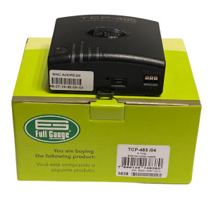 Full Gauge TCP-485 Converter (RS-485, Ethernet RJ-45) 1 Cable, Power Transformer-Cable for Interface with SITRAD Full Gauge TCP-485 Converter (RS-485, Ethernet RJ-45) 1 Cable, Power Transformer-Cable for Interface with SITRAD