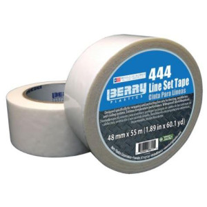 Berry UV Resistant Line Set Tape 2 in x 60 yds (48 mm x 55 m) 444 White Berry UV Resistant Line Set Tape 2 in x 60 yds (48 mm x 55 m) 444 White