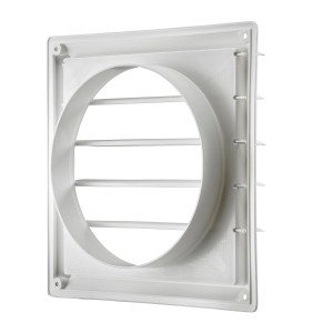 Lambro 363W White Plastic Louvered Vent 8 inch Lambro 363W White Plastic Louvered Vent 8 inch