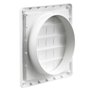Lambro 363W White Plastic Louvered Vent 8 inch Lambro 363W White Plastic Louvered Vent 8 inch