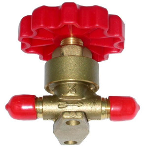 Appli Parts APSV-14 1/4 in SAE Shut Off Valve Male Flare  Appli Parts APSV-14 1/4 in SAE Shut Off Valve Male Flare