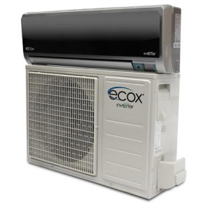 Mini Split De Pared 24.000btu R410 230v/60hz/1ph Ecox Platinum Inverter Seer16 (Negro)