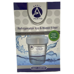 Appli Parts WFAP Water Filter Replacemet Cartridge for GE General Electric type Refrigerators, replaces GWFAP, HWFAP, MWFAP, MWFINTAP, WR197D6321P001AP Appli Parts WFAP Water Filter Replacemet Cartridge for GE General Electric type Refrigerators, replaces GWFAP, HWFAP, MWFAP, MWFINTAP, WR197D6321P001AP