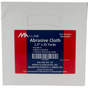 MA-Line MA-90304 Sand Cloth 1-1/2in x 25Yds