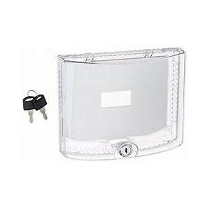 Universal Thermostat Guard With Key 5970, Fits Thermostats Up To 7.3in W X 5.25in H X 1.8in D Universal Thermostat Guard With Key 5970, Fits Thermostats Up To 7.3in W X 5.25in H X 1.8in D