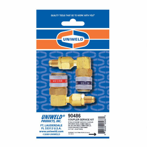 Quick Coupler Automatic Sevice Kit R134 With 1/4" Adaptor Uniweld 90486