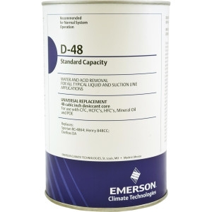 Filter Drier Core Emerson D-48 (Acid Removal) Filter Drier Core Emerson D-48 (Acid Removal)