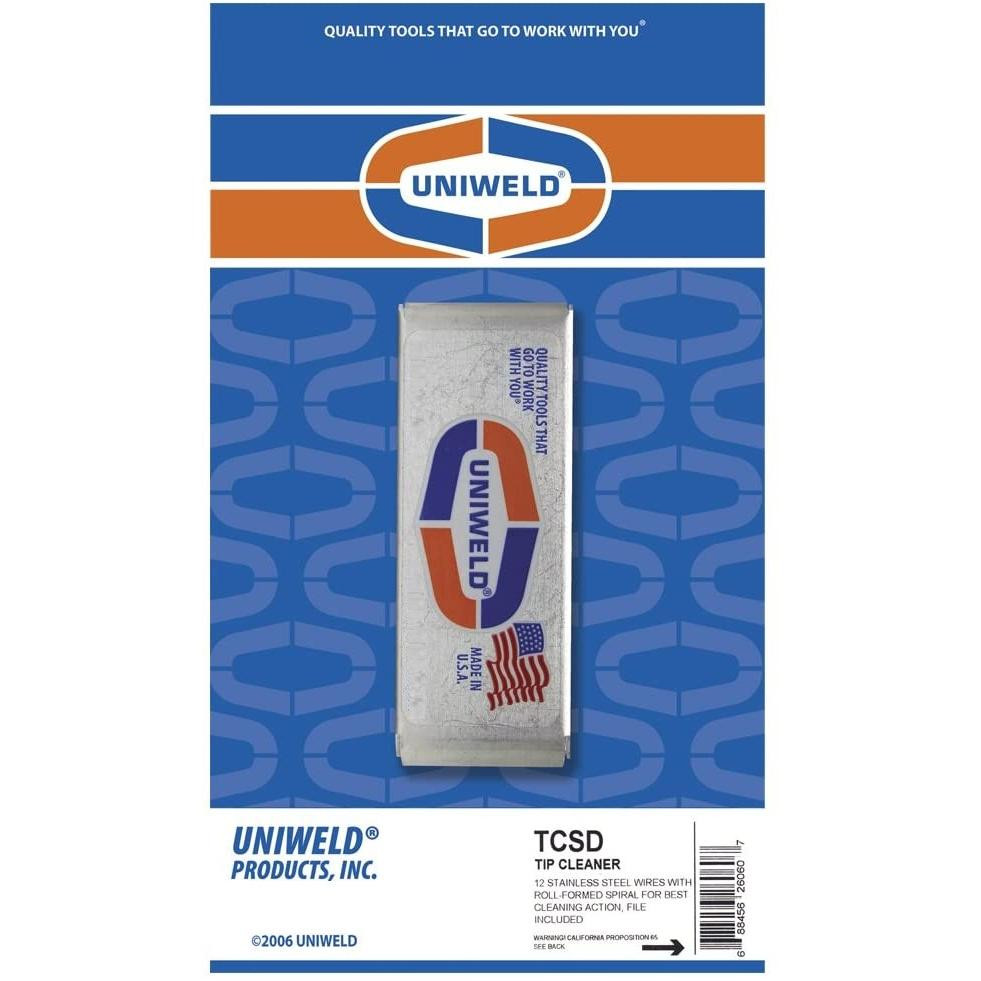 Uniweld TCSD Standard Sizes 75-49 Tip Cleaner 26064