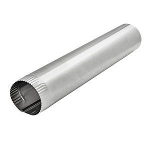 Lambro 425 Aluminum Snap-Lock Pipe 8 in X 24 in 
 Lambro 425 Aluminum Snap-Lock Pipe 8 in X 24 in