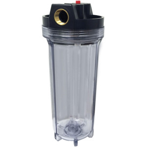 Appli Parts APWF-10T Water Filter 10 in Clear with 3/4 in Female Bronze Connector (Does not include the filter element) Appli Parts APWF-10T Water Filter 10 in Clear with 3/4 in Female Bronze Connector (Does not include the filter element)