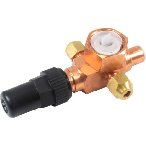 Appli Parts APRV-VA01 Rotolock Valve V01 1 in x 3/8 in ODF solder connection Universal replacement valve will work for refrigeration and air conditioning systems Appli Parts APRV-VA01 Rotolock Valve V01 1 in x 3/8 in ODF solder connection Universal replacement valve will work for refrigeration and air conditioning systems