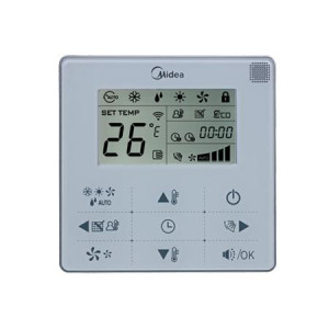 Wired Thermostat With Extra Functions Vrf 17317100000108 KJR-29B1/BK-E(JCB)
 Wired Thermostat With Extra Functions Vrf 17317100000108 KJR-29B1/BK-E(JCB)